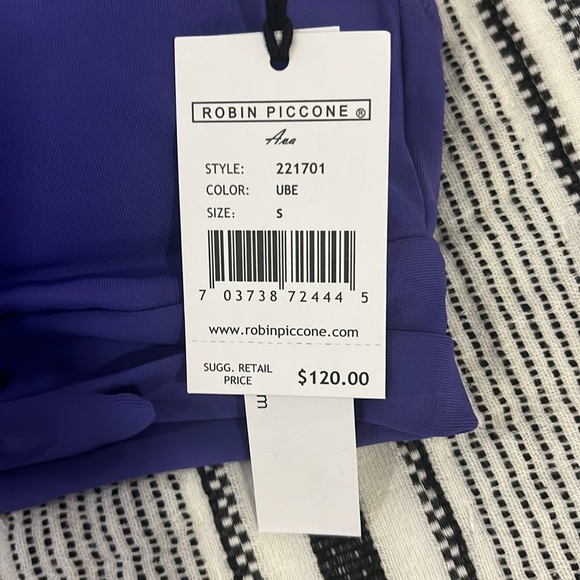 Robin Piccone Ava Knot Bikini Top Size Small NWT - Picture 3 of 4